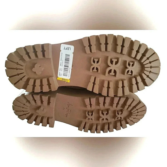 SE Combat 8.5 Hiker Grunge Rider Moto Lugsole Platform Waterproof Ankle Boots - Picture 4 of 8